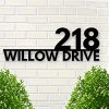 product-20237f55bc-dc667a07-17ef-4c08-8186-cd606f13843e_800x800 High-Quality Contemporary Metal Address Plaque - Personalized Home Number/Business Name, Matte Black Corrosion-Resistant Design, Suitable for Residential/Apartment/Commercial Outdoor Use, Easy Installation Without Power, Elegant Weather-Resistant De