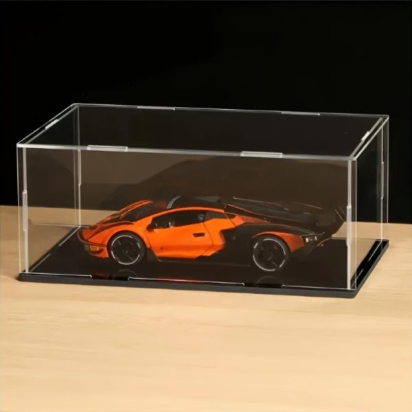 [Acrylic Display Case] Acrylic Display Case - Clear Dustproof Showcase - Multiple Sizes Available - Contemporary Style - No Power Needed - Toy Storage Box - Modern Display Case - Transparent Material - Toy Storage Box