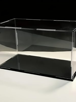 [Acrylic Display Case] Acrylic Display Case - Clear Dustproof Showcase - Multiple Sizes Available - Contemporary Style - No Power Needed - Toy Storage Box - Modern Display Case - Transparent Material - Toy Storage Box
