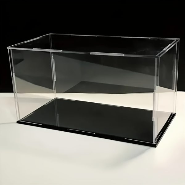 [Acrylic Display Case] Acrylic Display Case - Clear Dustproof Showcase - Multiple Sizes Available - Contemporary Style - No Power Needed - Toy Storage Box - Modern Display Case - Transparent Material - Toy Storage Box