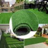 product-fancy-13445020-1a48-4911-a9ef-783ee7daf336 3x32 FT Commercial Grade Synthetic Grass Mat, 0.6in Height, for Outdoor Garden, Balcony, and Pet Areas, Friendly with Drainage Holes, Realistic Look