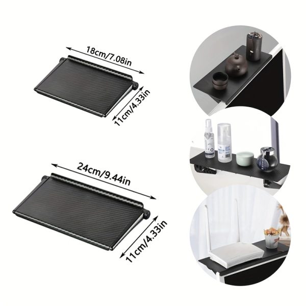 1 件可调节电视屏幕顶架，电脑显示器桌面屏幕顶收纳架，媒体箱路由器收纳盒家庭办公收纳架