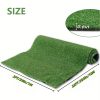 product-fancy-1b0eeb03-c4b1-490c-8e59-3958030f510c 3x32 FT Commercial Grade Synthetic Grass Mat, 0.6in Height, for Outdoor Garden, Balcony, and Pet Areas, Friendly with Drainage Holes, Realistic Look