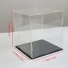 [Acrylic Display Case] Acrylic Display Case - Clear Dustproof Showcase - Multiple Sizes Available - Contemporary Style - No Power Needed - Toy Storage Box - Modern Display Case - Transparent Material - Toy Storage Box