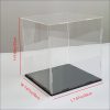 [Acrylic Display Case] Acrylic Display Case - Clear Dustproof Showcase - Multiple Sizes Available - Contemporary Style - No Power Needed - Toy Storage Box - Modern Display Case - Transparent Material - Toy Storage Box