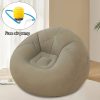 One Large Bean Bag Chair, Inflatable Lounge Chair, Soft And Comfy, Perfect for Outdoor Use, a Relaxed Seating Option, Tatami-Style Chair, Sofa Cover, Lazy Sofa, Round Single Sofa Ideal for Living Rooms, Office Breaks, And Outdoor Picnics Or Camping.