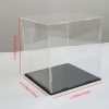 [Acrylic Display Case] Acrylic Display Case - Clear Dustproof Showcase - Multiple Sizes Available - Contemporary Style - No Power Needed - Toy Storage Box - Modern Display Case - Transparent Material - Toy Storage Box