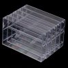 3/5/8/10pcs Blank Cassette Tape Storage Box, Durable PS Material, Transparent Audio Tape Organizer, Dustproof Cassette Case