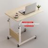 A Versatile And Portable Computer Desk Suitable for Home Use, Including Bedrooms And Living Rooms. This Easy And Adjustable Writing Desk Is Ideal for Students, Featuring 360-Degree Rotating Wheels, Making It a Great Birthday Present