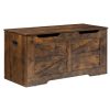 product-fancy-78741ee1-2218-42ca-83bc-50abcfc01249 Storage Chest, Trunk, And Wooden Bench - a 39.4" Lift-Top Organizer Featuring Two Safety Hinges, Perfect for Shoes in The Entryway, Bedroom, Or Living Room, Available in White, Rustic Brown, And Black/Greige, Storage Boxes for Organizing