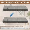 product-fancy-987e4829-b801-40f9-94aa-977fe5d20d50 LILYPELLE Tri-Fold Sponge Mattress, Portable Folding Mattress, Convertible Chair Floor Sofa and Sleeping Mattress, Suitable for Floor, Camping, 63"×25.6"×6