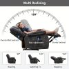 product-fancy-99a60d2e-196e-48ad-ae13-da68bb8cfa2f Oversized Manual Massage Recliner Chair for Elderly & Adults, Heavy Duty Fabric Living Room Sofa with Heat, Vibration, USB Port, Remote Control, and Thickened Padded Seat