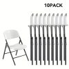 product-fancy-a6309fbb-ed70-4a68-9909-a539a676fd9d 4, 6, 8, 10 PACK Reinforced Steel Folding Chairs, Weight Limit 650 Lbs., Suitable For Indoor And Outdoor Events, Parties, Dinners