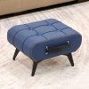 [Stylish Leather Stool] 1pc Stylish & Versatile High Quality Oil Wax Leather Low Stools, Footstools, Leather Padded Footstools - For Sofa End, Shoe Changing Stools For Living Rooms, Corridors, Foyers, Entrance, Bedroom, Home Decor Furniture, Furniture For Home