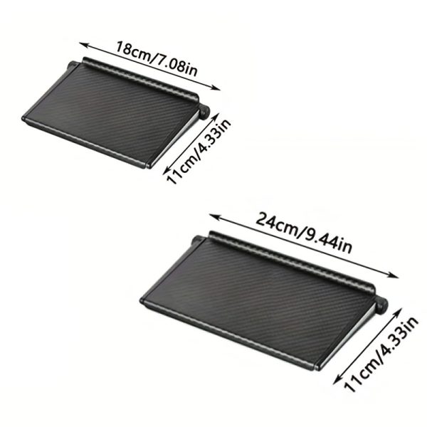 1 件可调节电视屏幕顶架，电脑显示器桌面屏幕顶收纳架，媒体箱路由器收纳盒家庭办公收纳架