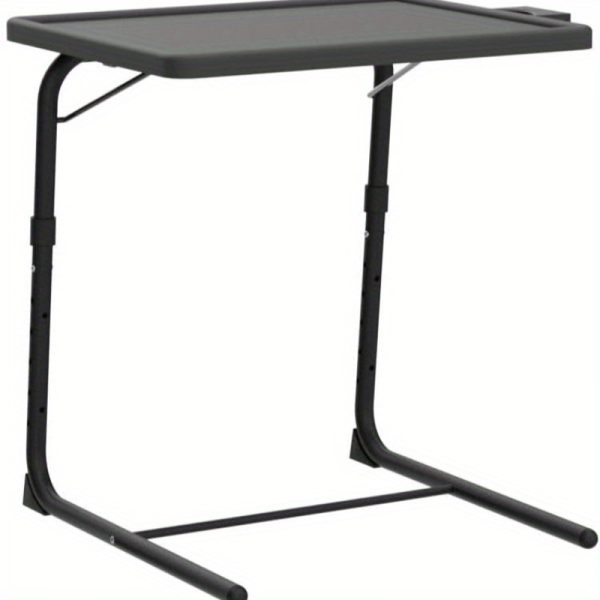 1/2包可调节折叠桌 - 折叠托盘，6种高度和3种倾斜角度设置，非常适合餐厅使用