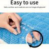 [100pcs Invisible Fasteners] 100pcs Anti-Slip, Durable Invisible Sofa Cushion Fasteners | Securely Fastening Sheets and Home Textiles, Easy to Use with Hidden Design