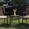 [Rattan Dining Chair Set] Outdoor Rattan Dining Chair Set of 2/4, Wide Outdoor Rattan Chair with 21-Inch Seat Width, Ergonomically Curved Backrest, Removable Cushion, Suitable for Patios, Lawns, Gardens, Backyards, Poolside, Balconies, and Other Spaces, Rattan Patio Chair