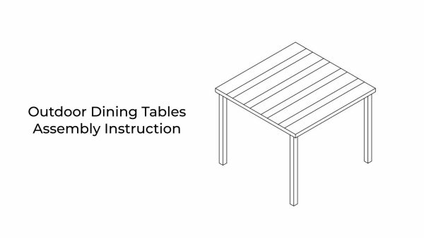 5pcs Outdoor Dining Set, Wood Grain Square Outdoor Patio Table And Chairs Set, Metal Dining Set with With 4 Spacious Dining Chair, All Weather Patio Furniture Set for Deck Garden