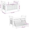 vidaXL Patio Storage Bench with Cushion Loveseat Outdoor Solid Wood Acacia
