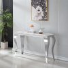 local-goods-image-1f23586f20-d4ced09a-6838-4088-87bf-dd1cb7d01e4b_2000x2000 47in Marble Console Table with S-Shape Stainless Steel Legs, Modern Rectangular Faux Marble Entry Table, Sofa Accent Table for Living Room, Entryway, Hallyway, Entrance