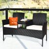 local-goods-image-1fad18c0c8-0ac48b0c-720b-44a1-8d3c-ce02fa83c2e5 COSTWAY Patio Rattan Conversation Set Seat Sofa Cushioned Loveseat Chairs Turquoise/Red/White