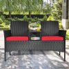 local-goods-image-1fad18c0c8-398a0cc7-5704-4c74-a9cb-0b9d3924a713 COSTWAY Patio Rattan Conversation Set Seat Sofa Cushioned Loveseat Chairs Turquoise/Red/White
