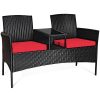 local-goods-image-1fad18c0c8-f40df283-6438-4d1d-979b-a7c8073820ec COSTWAY Patio Rattan Conversation Set Seat Sofa Cushioned Loveseat Chairs Turquoise/Red/White