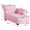 local-goods-image-20150c21d18-2146ac4b-e030-4fb7-9904-79bf81dd8594 COSTWAY Kids Sofa, Toddler Couch with PVC Leather and Solid Wood Frame, Kids Couch for Children's Room, Kindergarten and Living Room