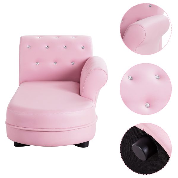 local-goods-image-20150c21d18-75cbed15-287d-4ab2-a711-b3442d30ae14 COSTWAY Kids Sofa, Toddler Couch with PVC Leather and Solid Wood Frame, Kids Couch for Children's Room, Kindergarten and Living Room
