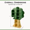 local-goods-image-20150c2214e-0e5e82a9-ebb3-4fcd-ae59-70c1049d7b70 COSTWAY Tree Bookcase for Kids, 6-Tier Toy Storage Organizer with Open Storage Shelves, Anti-Toppling System, Lovely Toddler Wooden Bookshelf for Kid's Room, Play Room, Nursery, Kindergarten