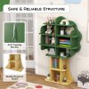 local-goods-image-20150c2214e-29b53cd7-abfc-4617-8780-ce8f8f33d063 COSTWAY Tree Bookcase for Kids, 6-Tier Toy Storage Organizer with Open Storage Shelves, Anti-Toppling System, Lovely Toddler Wooden Bookshelf for Kid's Room, Play Room, Nursery, Kindergarten