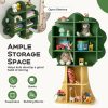 local-goods-image-20150c2214e-8a091f7b-050a-4542-8f12-fda75587ab21 COSTWAY Tree Bookcase for Kids, 6-Tier Toy Storage Organizer with Open Storage Shelves, Anti-Toppling System, Lovely Toddler Wooden Bookshelf for Kid's Room, Play Room, Nursery, Kindergarten