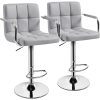 local-goods-image-201a0da2f7b-e4177c65-0410-476a-b894-62fec34ee764_1000x1000.jpeg.format Costoffs 2pcs PU Leather Bar Stools Adjustable Swivel Stools Kitchen Chairs with Large Steel Base, Backrests & Footrest for Dining Room, Kitchen Island, Home Bar Counter, Christmas Gift
