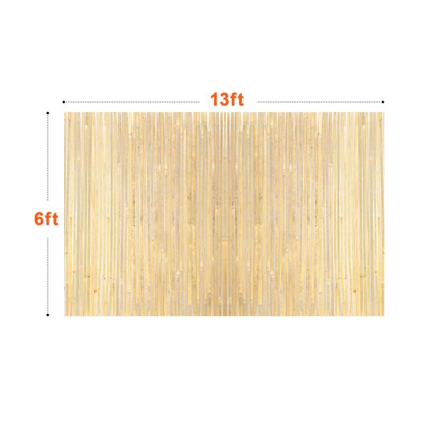 local-goods-image-20237f3a8a-47cf28b9-dee4-4f67-8446-db7064424d0f_1600x1600.jpeg.format VEVOR Natural Bamboo Slat Screening Privacy Bamboo Slat Fence 6 ft H x 13/16 ft L