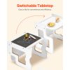 local-goods-image-20237f7428-bdc98a58-cf76-4102-a5b9-057d9dacdbc0_1500x1500.jpeg.format VEVOR Weaning Table and Chair Set Toddler Desk with Blackboard White