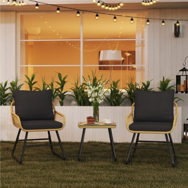local-goods-image-2029de4b78-5c9c69fd-3572-4e1c-baf6-4476ded1f6c7_1000x1000.jpeg.format Costoffs 3pcs/4pcs Boho Patio Furniture Sets: Outdoor Wicker Bistro & Conversation Sets with Cushions for Balcony, Porch, Backyard, and Garden, Stylish and Comfortable Outdoor Patio Furniture, Cream/Black