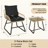 local-goods-image-2029de4b78-8fa36c34-1547-41a8-b6b0-4f57f450ac39_1000x1000.jpeg.format Costoffs 3pcs/4pcs Boho Patio Furniture Sets: Outdoor Wicker Bistro & Conversation Sets with Cushions for Balcony, Porch, Backyard, and Garden, Stylish and Comfortable Outdoor Patio Furniture, Cream/Black