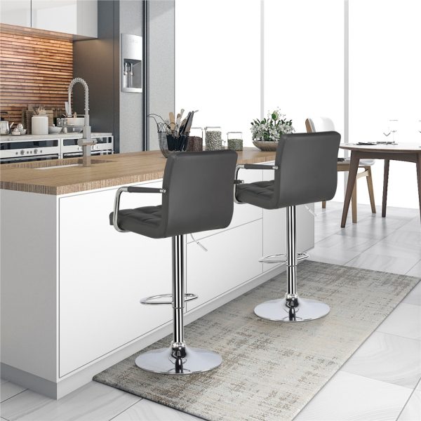 local-goods-image-2029deceb8-de7f5185-9445-4c1c-9345-08116259f2a3_1000x1000.jpeg.format Costoffs 2pcs PU Leather Bar Stools Adjustable Swivel Stools Kitchen Chairs with Large Steel Base, Backrests & Footrest for Dining Room, Kitchen Island, Home Bar Counter, Christmas Gift