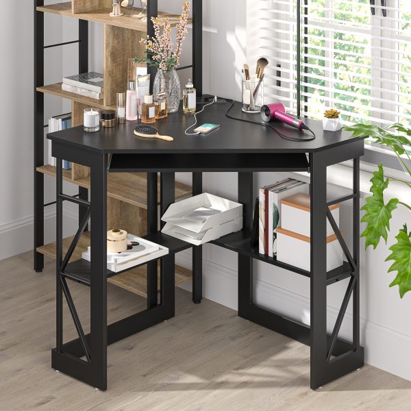 local-goods-image-2066d90000-0af35c30-3715-42a0-b673-955dc876e34d_2000x2000.jpeg.format Corner Computer Desk with Charging Station and Keyboard Shelf, Triangle Table with Storage Shelves for Home Office Bedroom