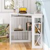 local-goods-image-2066d90000-74f9b508-97b0-4ce9-906c-f2583c888941_2000x2000.jpeg.format Corner Computer Desk with Charging Station and Keyboard Shelf, Triangle Table with Storage Shelves for Home Office Bedroom