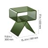 local-goods-image-2066d90d9c-ab554649-5c7c-48fe-8ddf-1d3d97cf7d9d_1600x1600.jpeg.format VEVOR Acrylic Nightstand Side Table, Modern Clear Bedside Table with Storage Shelf, Transparent Small End Desk for Living Room, Bedroom, Home Decor, No Assembly Needed, 11.8 x 15.4 x 17 in (Green)