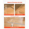 local-goods-image-2066d90d9c-bf921791-34b4-4a91-a925-a3eeadaa5785_2000x2000.jpeg.format VEVOR Acrylic Table, 2 Tiers Clear Office Desk with Monitor Stand, Acrylic Study Computer Desk, Modern Side End Table Nightstand for Bedroom, Office, Study, Cloakroom, 19.7 x 31.5 x 34.7 in (Clear)