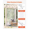 VEVOR Metal Privacy Screen 47" x 76" Outdoor Privacy Screens & Panels White