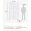 VEVOR Metal Privacy Screen 47" x 76" Outdoor Privacy Screens & Panels White