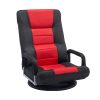 local-goods-image-2079f62283-da608b23-866e-4e07-b9df-6c559808f122_1500x1500.jpeg.format VEVOR Swivel Floor Gaming Chair, 360-Degree Rotating Floor Chair with 4 Adjustable Position Folding Backrest and Lumbar Support, Folding Video Reclining Sofa for Watching TV Reading Playing Game, Gray No armrests/with handrails