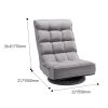 local-goods-image-2079f62283-ebbb6757-a08b-4365-b0d2-50fff2ca5537_1600x1600.jpeg.format VEVOR Swivel Floor Gaming Chair, 360-Degree Rotating Floor Chair with 4 Adjustable Position Folding Backrest and Lumbar Support, Folding Video Reclining Sofa for Watching TV Reading Playing Game, Gray No armrests/with handrails