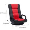 local-goods-image-2079f62283-fdaa6859-b5ba-41c0-968d-d8617e3cb252_1600x1600.jpeg.format VEVOR Swivel Floor Gaming Chair, 360-Degree Rotating Floor Chair with 4 Adjustable Position Folding Backrest and Lumbar Support, Folding Video Reclining Sofa for Watching TV Reading Playing Game, Gray No armrests/with handrails