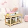 local-goods-image-2079f631ba-cfa485ba-cf62-46ab-8b10-4984f457dfed COSTWAY Solid Wood Kids Activity Play Table Block Table Multifunction W/Storage Patented