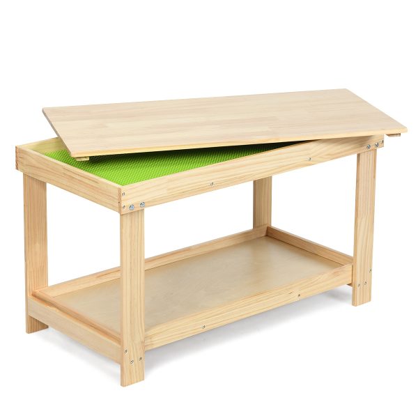 local-goods-image-2079f631ba-f707fe4c-ae02-4411-b8a3-3c66cae2ff0c COSTWAY Solid Wood Kids Activity Play Table Block Table Multifunction W/Storage Patented